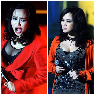 Trong 'tứ đại diva' của làng nhạc Việt thì có lẽ Thanh Lam là ca sĩ 'nghiện khoe ngực' nhất.