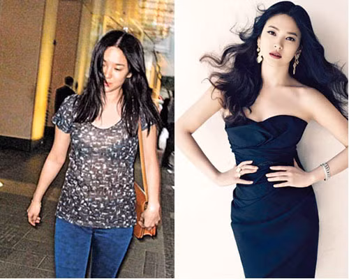 Giống như Yoon Eun Hee, cô nàng họ Song rất dễ "phát phì" nếu không quan tâm chặt chẽ khẩu phần ăn uống.