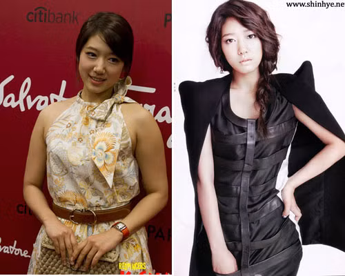 Không vượt được ma lực của thức ăn, Park Shin Hye cũng thường bị báo giới "săm soi" về cân nặng.