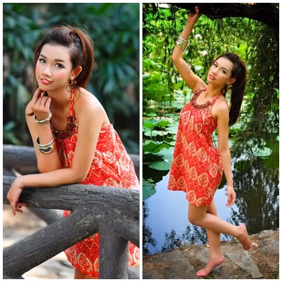 Dù thế cô nàng vẫn được đánh giá rất cao trong cuộc thi Miss teen 2009