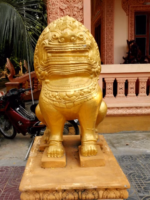 Kỳ lân - linh vật trong văn hóa người Khơme.