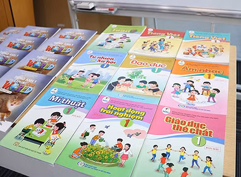 Bộ sách giáo khoa Cánh Diều dành cho học sinh lớp 1 (ảnh minh họa: NHG)