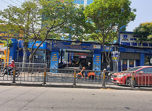 Trụ sở chính của Trường Đại học Nguyễn Tất Thành, Thành phố Hồ Chí Minh (ảnh: P.L)