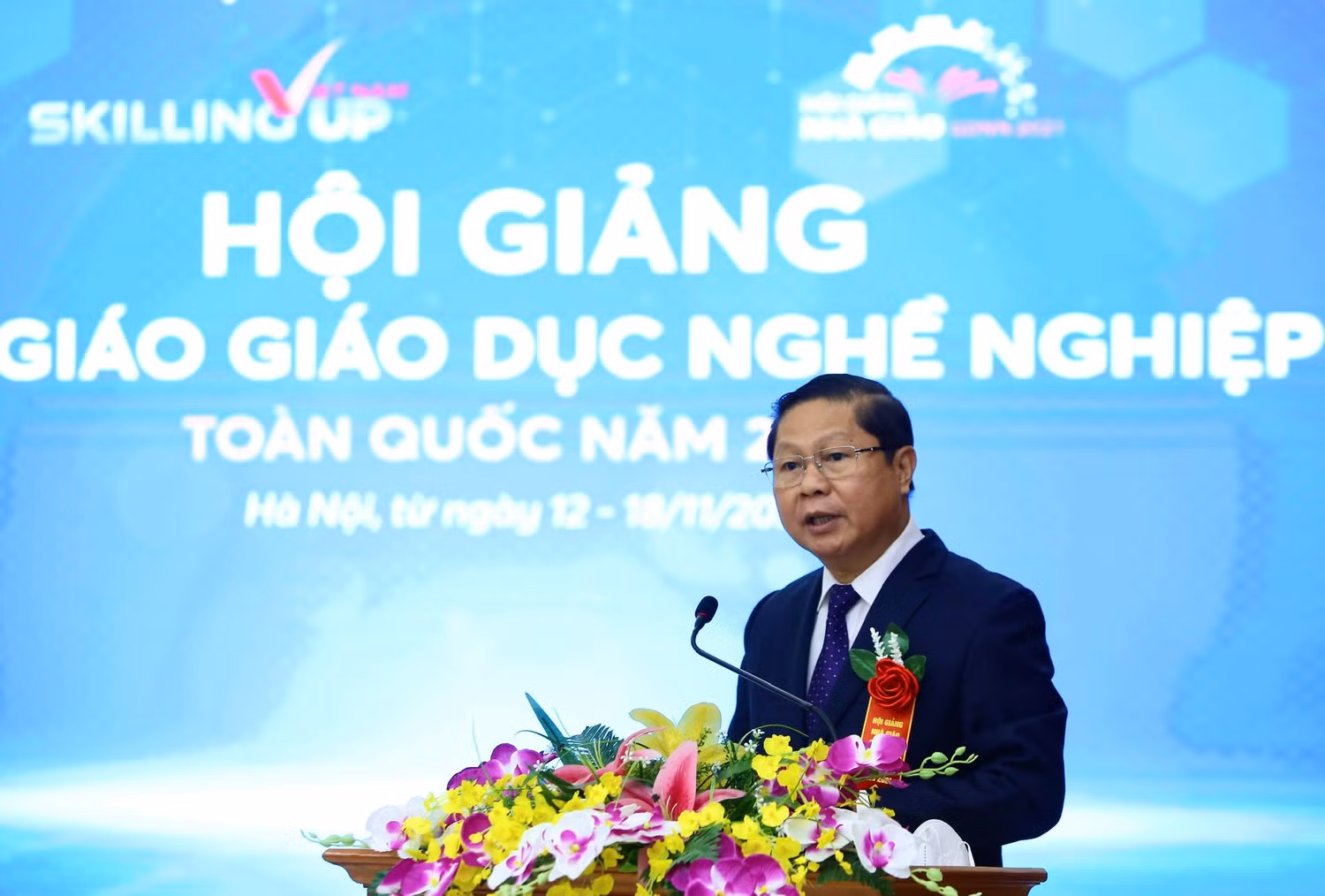 Thứ trưởng Lê Tấn Dũng phát biểu tại lễ khai mạc. Ảnh: BTC Thứ trưởng Lê Tấn Dũng phát biểu tại lễ khai mạc. Ảnh: BTC