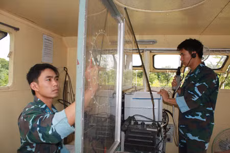Làm công tác chuẩn bị chiến đấu