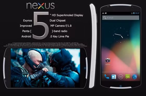 Cũng giống nhiều sản phẩm khác, Nexus Phone 5 bao gồm dung lượng 16, 32 hoặc 64GB kèm khe cắm thẻ nhớ microSD. Hệ điều hành Android 5.0, kết nối 4G LTE và dàn loa chất lượng cao cũng là điểm nhấn đáng nể trên chú dế này. Cũng giống nhiều sản phẩm khác, Nexus Phone 5 bao gồm dung lượng 16, 32 hoặc 64GB kèm khe cắm thẻ nhớ microSD. Hệ điều hành Android 5.0, kết nối 4G LTE và dàn loa chất lượng cao cũng là điểm nhấn đáng nể trên chú dế này.