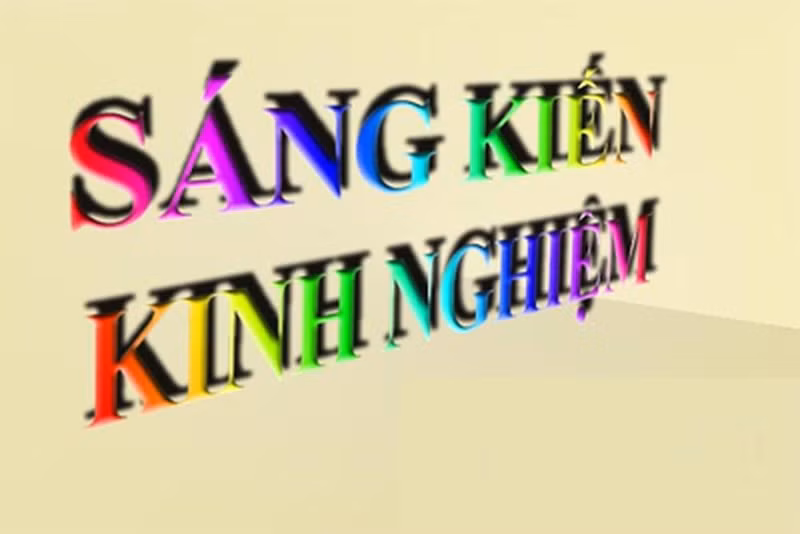 Bất thường trong việc chấm sáng kiến kinh nghiệm tại Bình Thuận? ảnh 1
