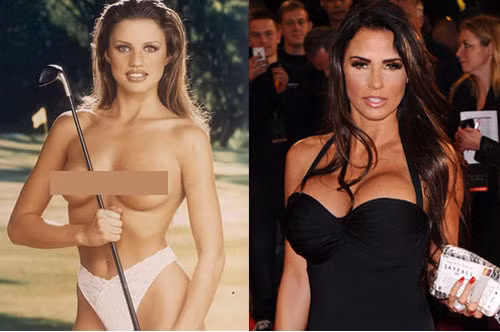 Katie Price đã bơm ngực lên cỡ khủng và cô phải hối tiếc vì chúng quá nặng nề. Katie Price đã bơm ngực lên cỡ khủng và cô phải hối tiếc vì chúng quá nặng nề.