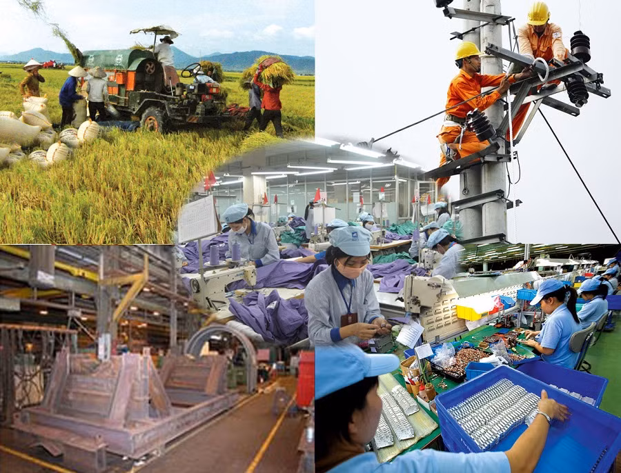 Kinh tế Việt Nam đang trên đà tăng trưởng ổn định. Kinh tế Việt Nam đang trên đà tăng trưởng ổn định.