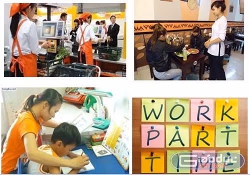 Rút ngăn thời gian học lý thuyết, dành tối đa thời gian để sinh viên thực hành, làm việc bán thời gian là phương pháp đào tạo hiệu quả. ảnh: Giáo dục Việt Nam. Rút ngăn thời gian học lý thuyết, dành tối đa thời gian để sinh viên thực hành, làm việc bán thời gian là phương pháp đào tạo hiệu quả. ảnh: Giáo dục Việt Nam.