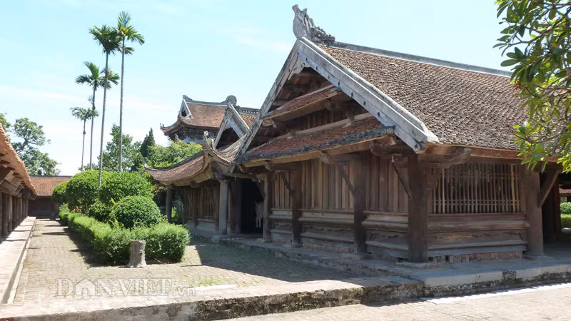 Chùa Keo (Thái Bình) là một phần di tích quốc gia hạng đặc biệt. ảnh: Dân Việt.
