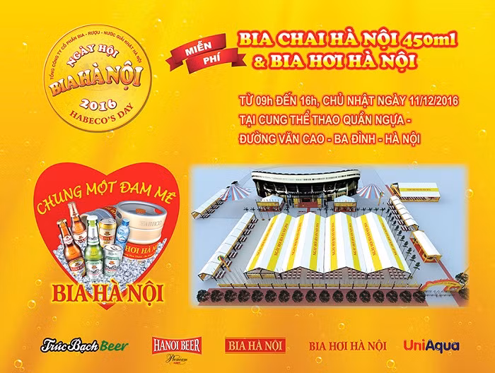 Hàng ngàn vé mời đã nhanh chóng “cháy hàng” trước sự “săn lùng” ráo riết của các tín đồ bia Hà Thành.