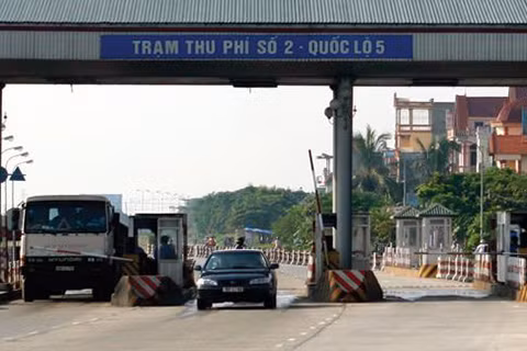 Bộ Tài chính lấy ý kiến dự thảo Thông tư điều chỉnh mức thu hai trạm thu phí trên Quốc lộ 5. Ảnh: TL/ Thời Báo Tài chính Việt Nam. Bộ Tài chính lấy ý kiến dự thảo Thông tư điều chỉnh mức thu hai trạm thu phí trên Quốc lộ 5. Ảnh: TL/ Thời Báo Tài chính Việt Nam.