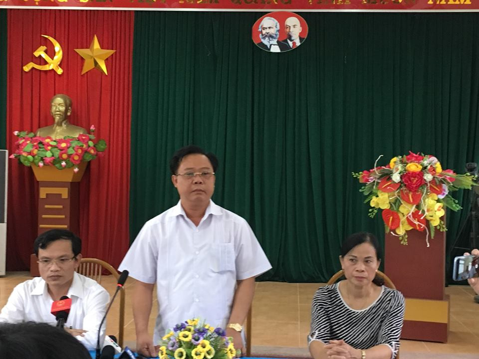 Ông Phạm Văn Thủy - Phó Chủ tịch Ủy ban Nhân dân tỉnh Sơn La phát biểu tại họp báo. ảnh: Vũ Phương. Ông Phạm Văn Thủy - Phó Chủ tịch Ủy ban Nhân dân tỉnh Sơn La phát biểu tại họp báo. ảnh: Vũ Phương.
