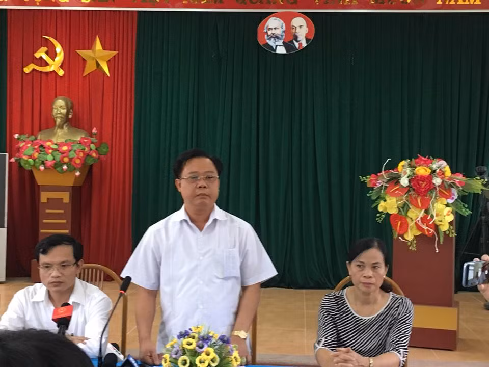 Ông Phạm Văn Thủy - Phó Chủ tịch Ủy ban Nhân dân tỉnh Sơn La phát biểu tại họp báo. ảnh: Vũ Phương. Ông Phạm Văn Thủy - Phó Chủ tịch Ủy ban Nhân dân tỉnh Sơn La phát biểu tại họp báo. ảnh: Vũ Phương.
