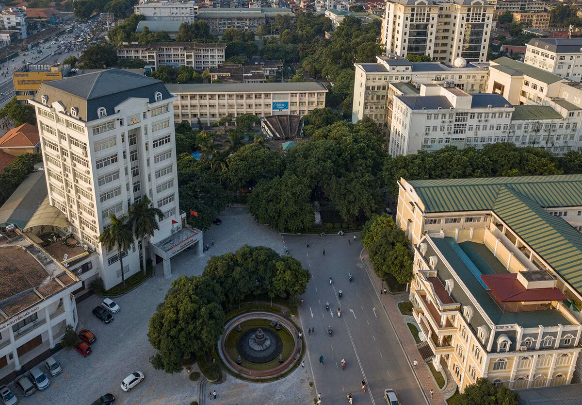 Trường Đại học Công nghệ, Đại học Quốc gia Hà Nội. Ảnh: Website nhà trường