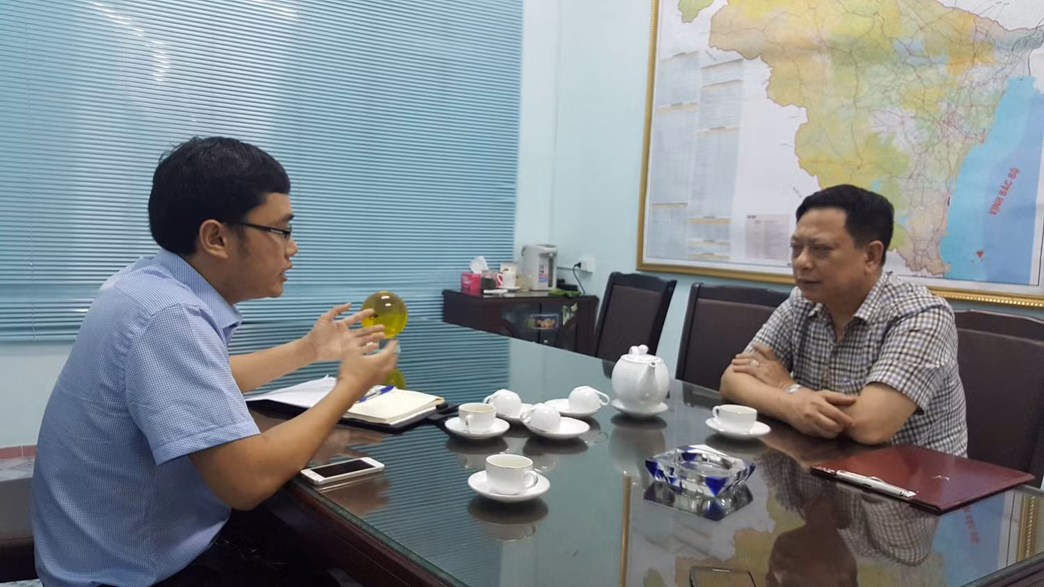 Ông Vương Quốc Tuấn, Phó Giám đốc Sở Giao thông Vận tải tỉnh Thanh Hóa ủng hộ cạnh tranh lành mạnh giữa các doanh nghiệp, chống độc quyền tuyến vận tải xe khách đường Hồ Chí Minh.