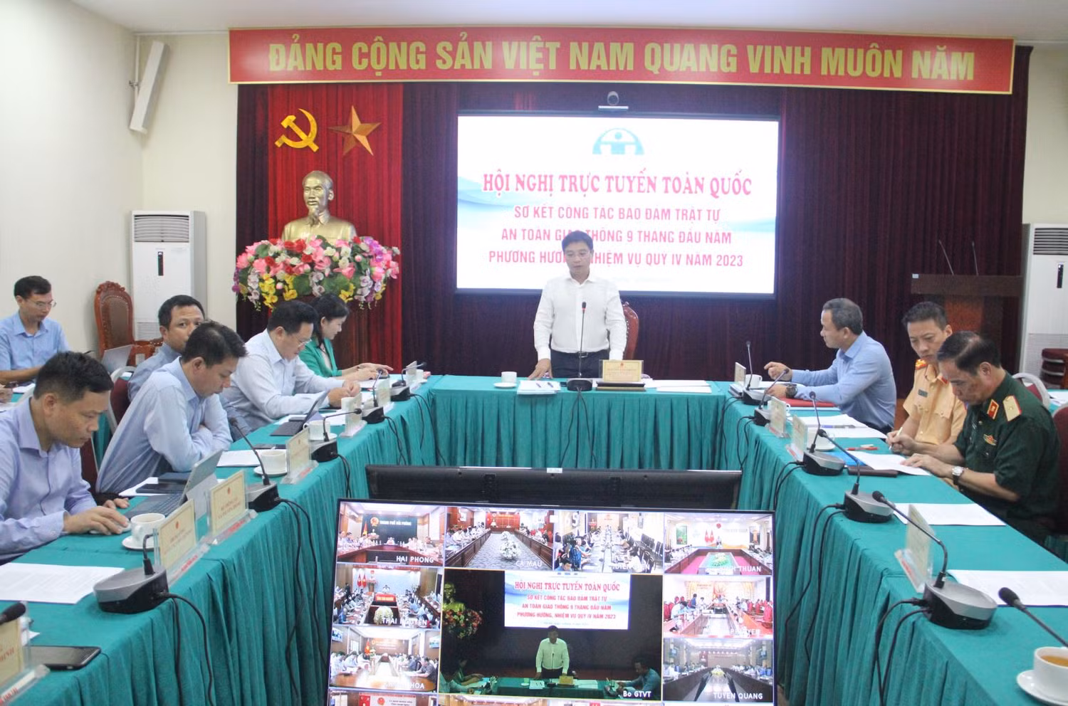 Bộ trưởng Nguyễn Văn Thắng phát biểu khai mạc Hội nghị. Ảnh: mt.gov.vn