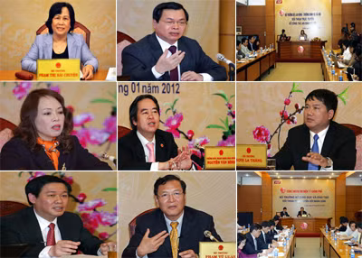 Các Bộ trưởng đối thoại với nhân dân trên Cổng Thông tin điện tử Chính phủ - Ảnh: Chinhphu.vn Các Bộ trưởng đối thoại với nhân dân trên Cổng Thông tin điện tử Chính phủ - Ảnh: Chinhphu.vn
