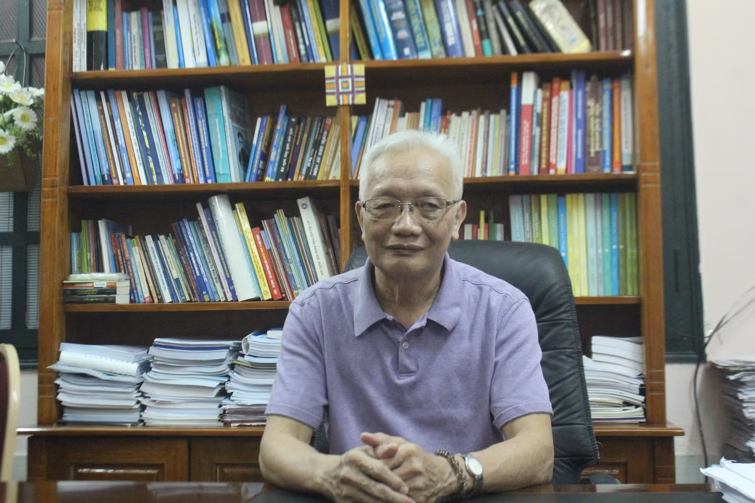 Tiến sĩ Nguyễn Tùng Lâm cho rằng, "học thật thi thật" là vấn đề cấp thiết của ngành giáo dục (Ảnh: Phạm Minh) Tiến sĩ Nguyễn Tùng Lâm cho rằng, "học thật thi thật" là vấn đề cấp thiết của ngành giáo dục (Ảnh: Phạm Minh)