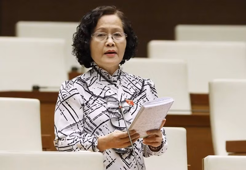 Đại biểu Trần Thị Quốc Khánh (Đoàn Hà Nội). Ảnh: quochoi.vn Đại biểu Trần Thị Quốc Khánh (Đoàn Hà Nội). Ảnh: quochoi.vn