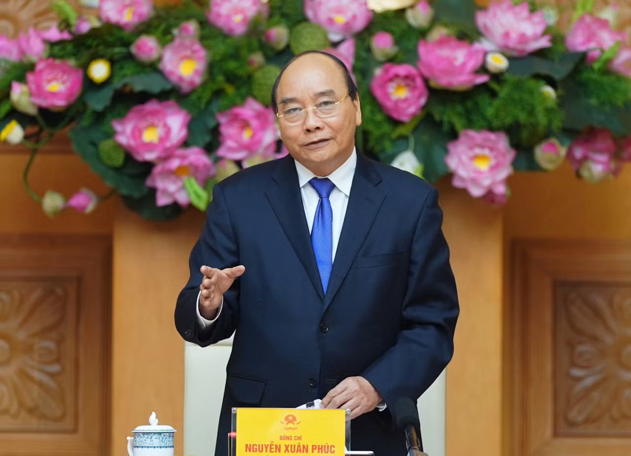 Thủ tướng phát biểu. Ảnh: VGP
