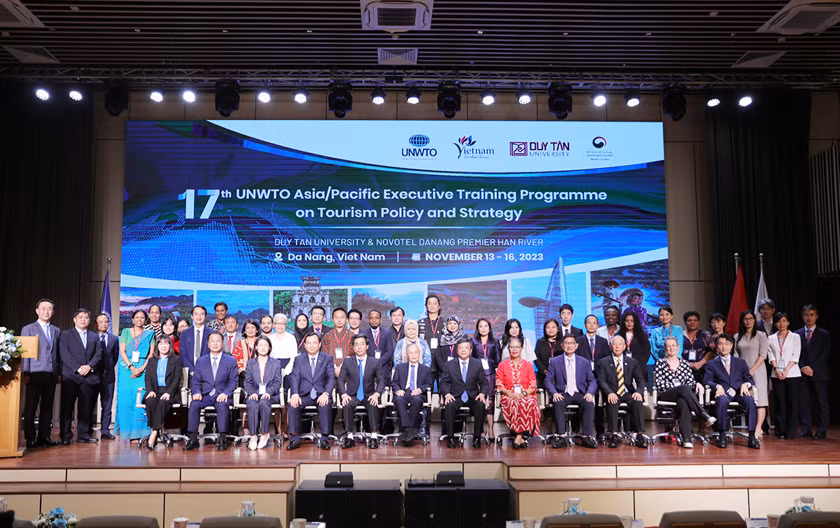 Trường Đại học Duy Tân được chọn là đơn vị đồng tổ chức Hội thảo Đào tạo cấp Quản lý Chính sách &amp; Chiến lược Du lịch lần thứ 17 của Tổ chức Du lịch Thế giới (UNWTO, thuộc Liên Hiệp Quốc) khu vực châu Á - Thái Bình Dương. Ảnh: website nhà trường.