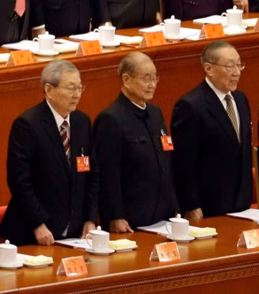 Chu Dung Cơ, Tống Bình, Lý Lam Thanh (từ trái sang phải)