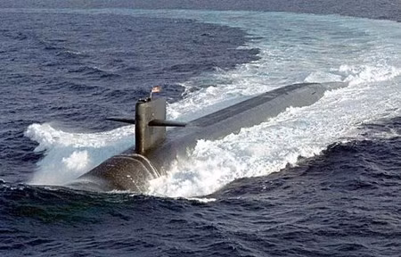 Tàu ngầm hạt nhân tên lửa đạn đạo USS Maine của Mỹ.