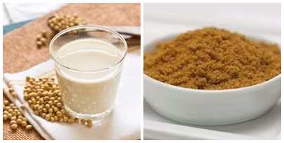 3. Không dùng đường nâu: Axit hữu cơ trong đường nâu liên kết với protein trong sữa đậu nành có thể phá hủy các chất dinh dưỡng.