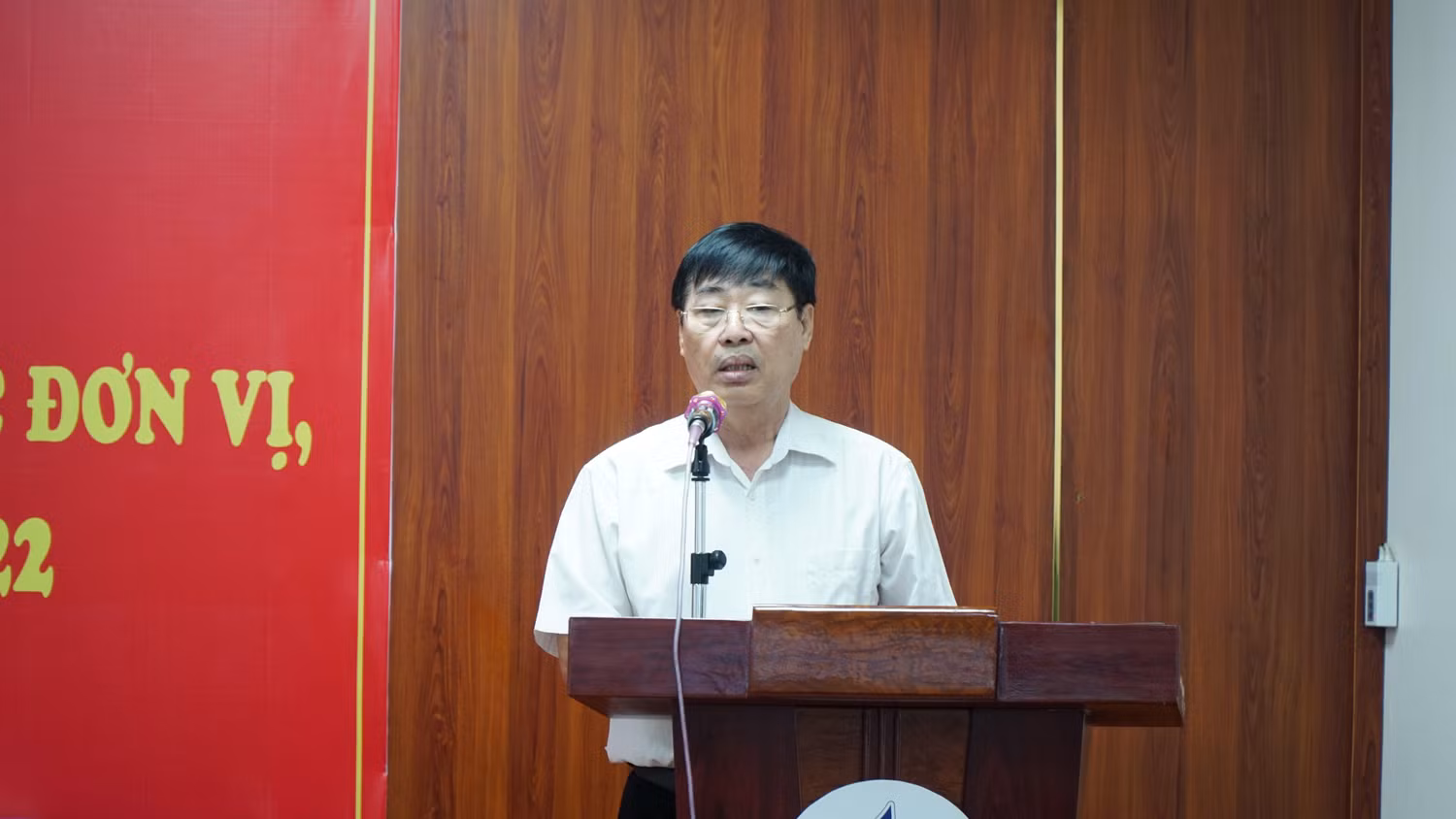 Tiến sĩ Đào Hải – Phó Hiệu trưởng Nhà trường công bố quyết định bổ nhiệm. (Ảnh: NTCC) Tiến sĩ Đào Hải – Phó Hiệu trưởng Nhà trường công bố quyết định bổ nhiệm. (Ảnh: NTCC)