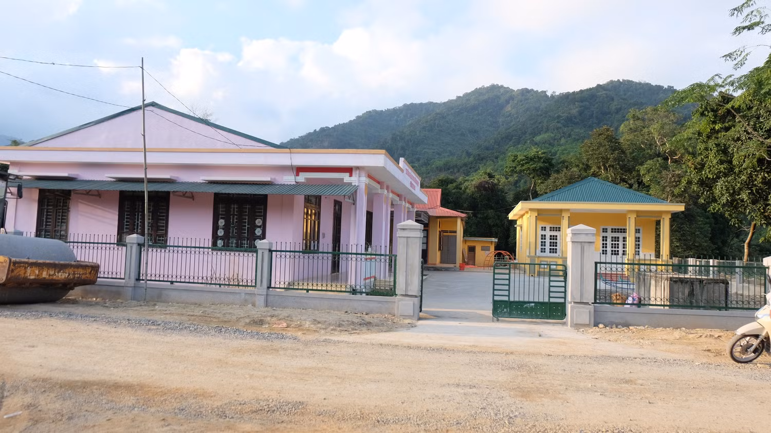Điểm trường Kreng hôm nay. Ảnh: LC