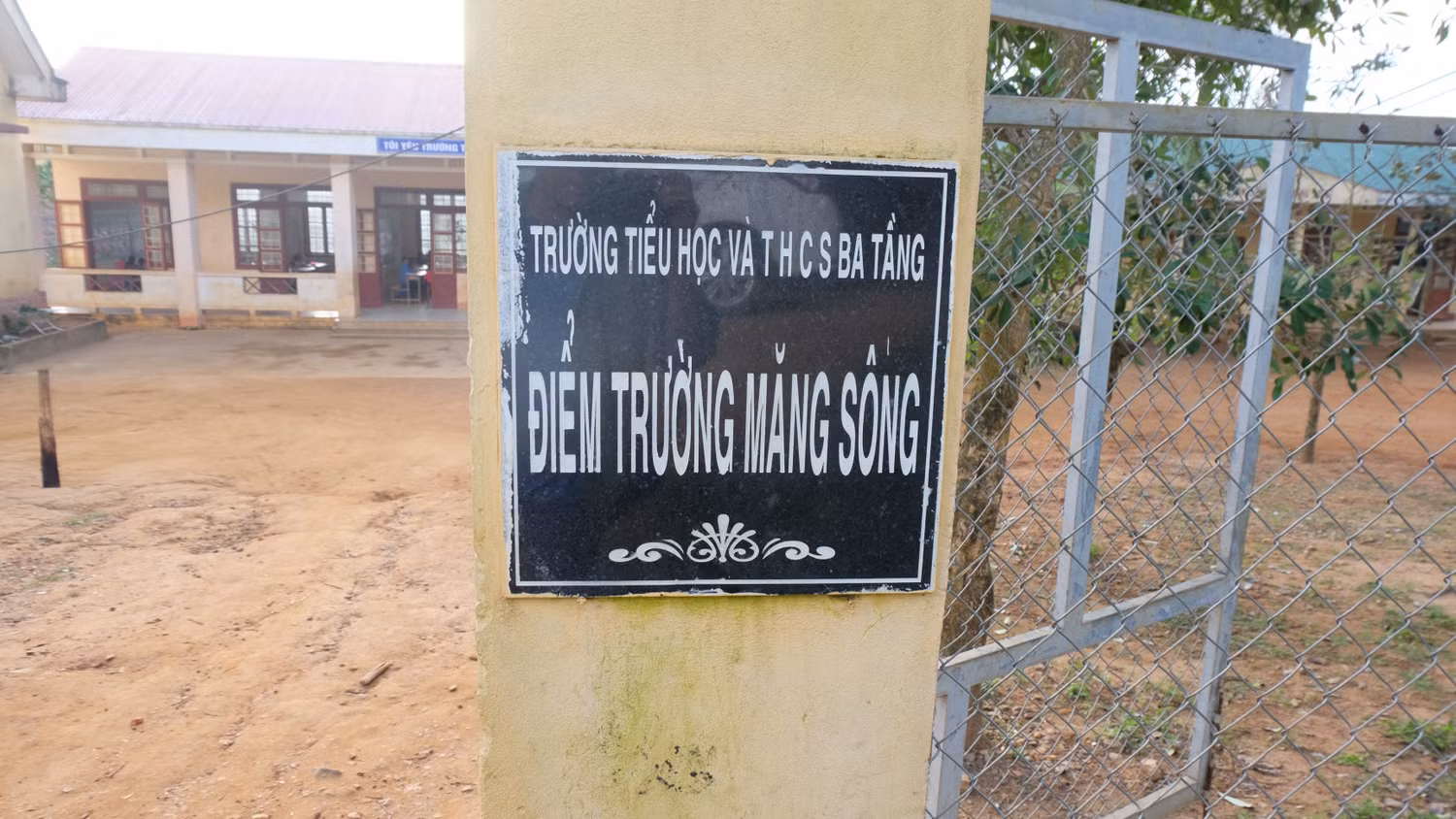 Điểm trường Măng Sông hôm nay. Ảnh: LC