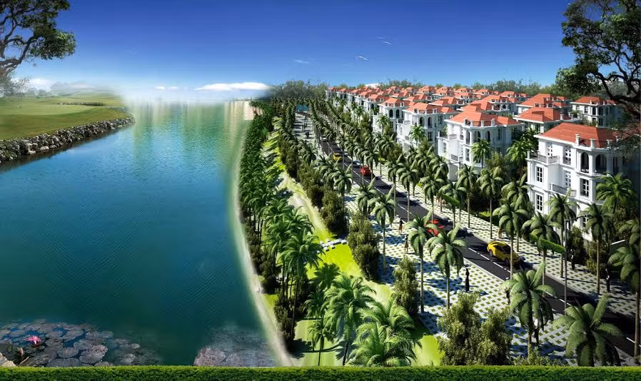 Tọa lạc tại quận Ngũ Hành Sơn, ngay trung tâm TP Đà Nẵng, KĐT sinh thái tiêu chuẩn quốc tế Han River Village có vị trí không thể đẹp hơn với 4 mặt giáp sông.