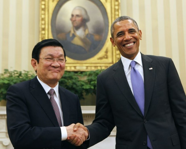 Tháng 7 năm 2013, Việt-Mỹ thiết lập quan hệ đối tác toàn diện Tháng 7 năm 2013, Việt-Mỹ thiết lập quan hệ đối tác toàn diện