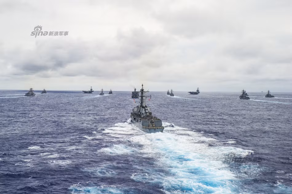 Mỹ tổ chức diễn tập quân sự "Valiant Shield-2014" ở Tây Thái Bình Dương