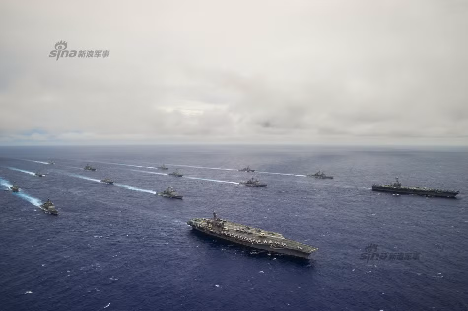 Mỹ tổ chức diễn tập quân sự "Valiant Shield-2014" ở Tây Thái Bình Dương