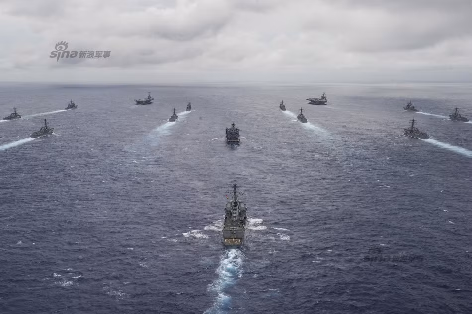 Quân đội Mỹ tổ chức diễn tập "Valiant Shield-2014" ở Guam vào cuối tháng 9 năm 2014
