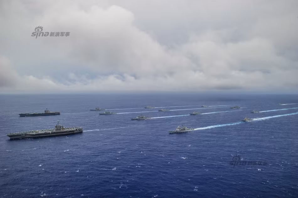 Quân đội Mỹ tổ chức diễn tập "Valiant Shield-2014" ở Guam vào cuối tháng 9 năm 2014