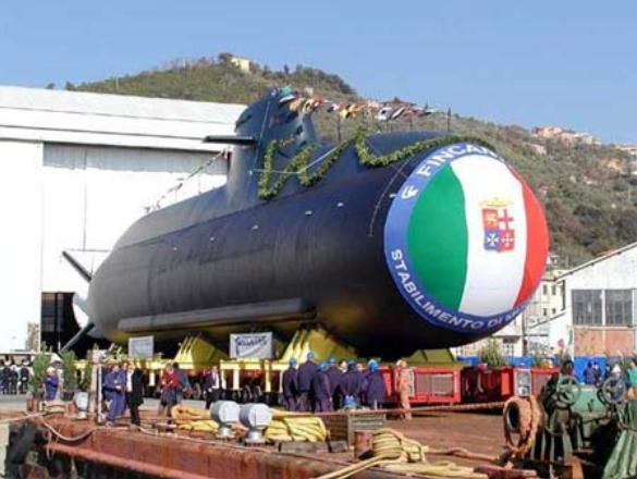 Tàu ngầm Salvatore Todaro - tàu ngầm Type U212 đầu tiên của Hải quân Italia Tàu ngầm Salvatore Todaro - tàu ngầm Type U212 đầu tiên của Hải quân Italia