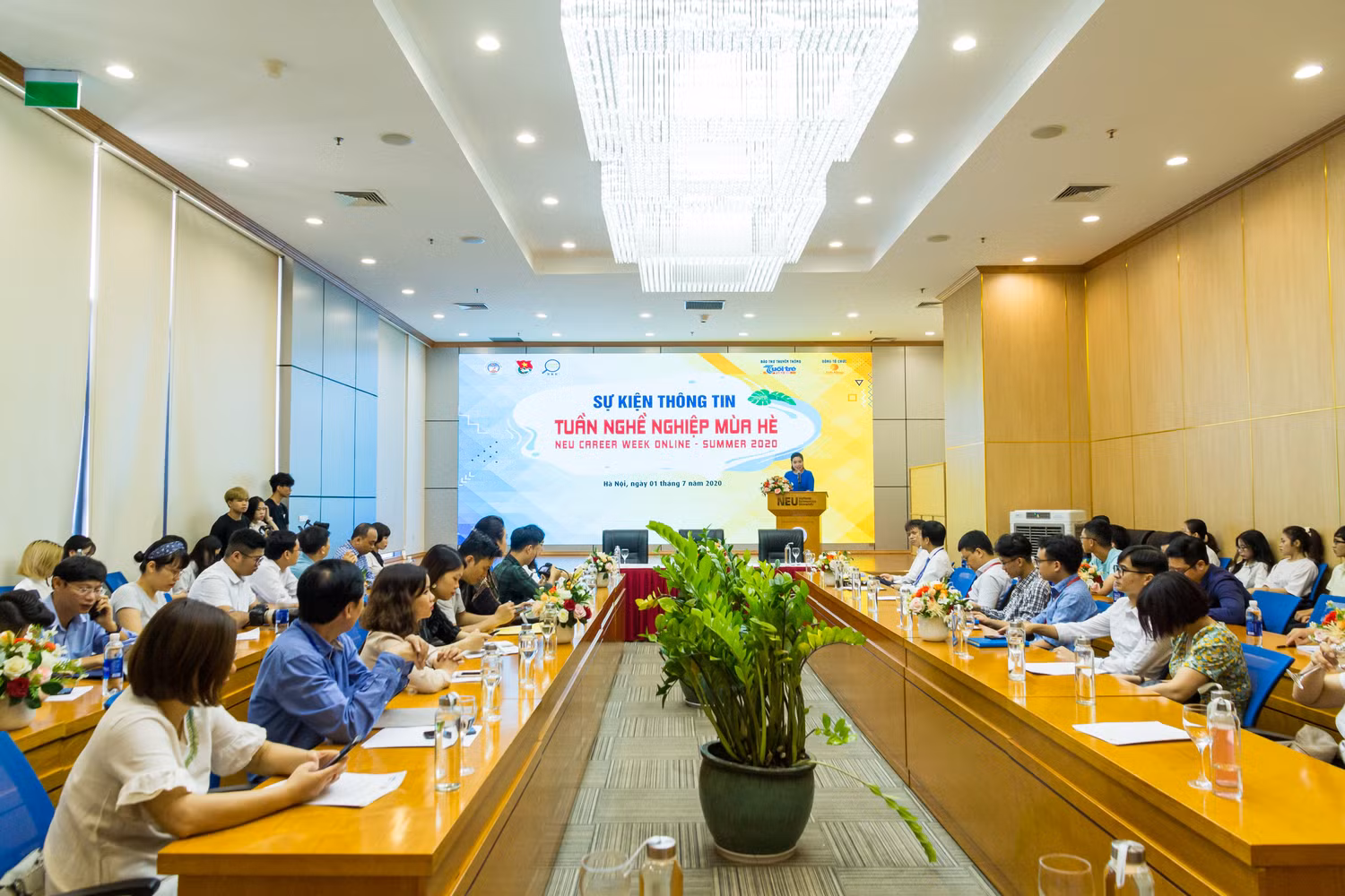 NEU Career Week Online - Summer 2020 và cơ hội việc làm cho sinh viên (Ảnh: Đức Minh)