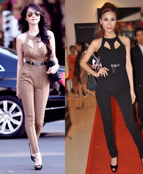 Jumpsuit xuất hiện cách đây rất lâu, nhưng phải đến năm 2011 mới bắt đầu nổi lên như một xu hướng thời trang mà bất kì mỹ nhân nào cũng hướng đến. Thiết kế áo liền quần giúp cho người mặc khoe được trọn dáng người, lại rất sành điệu và cá tính. Chùm ảnh: Eva Xem thêm: Thời trang sao Hollywood/Thời trang sao Hàn/Thời trang sao Hoa ngữ/Thời trang sao Việt
