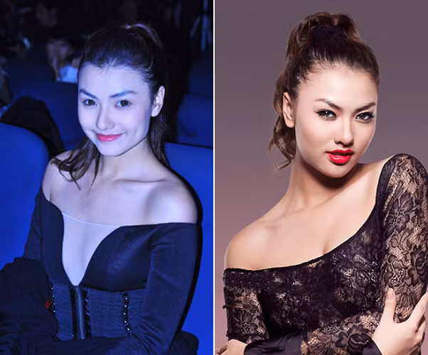 Hồng Quế có phần sexy quá đà so với tuổi thật của mình! Xem thêm: Xu hường cổ Peter Pan/Xu hướng thời trang thế giới
