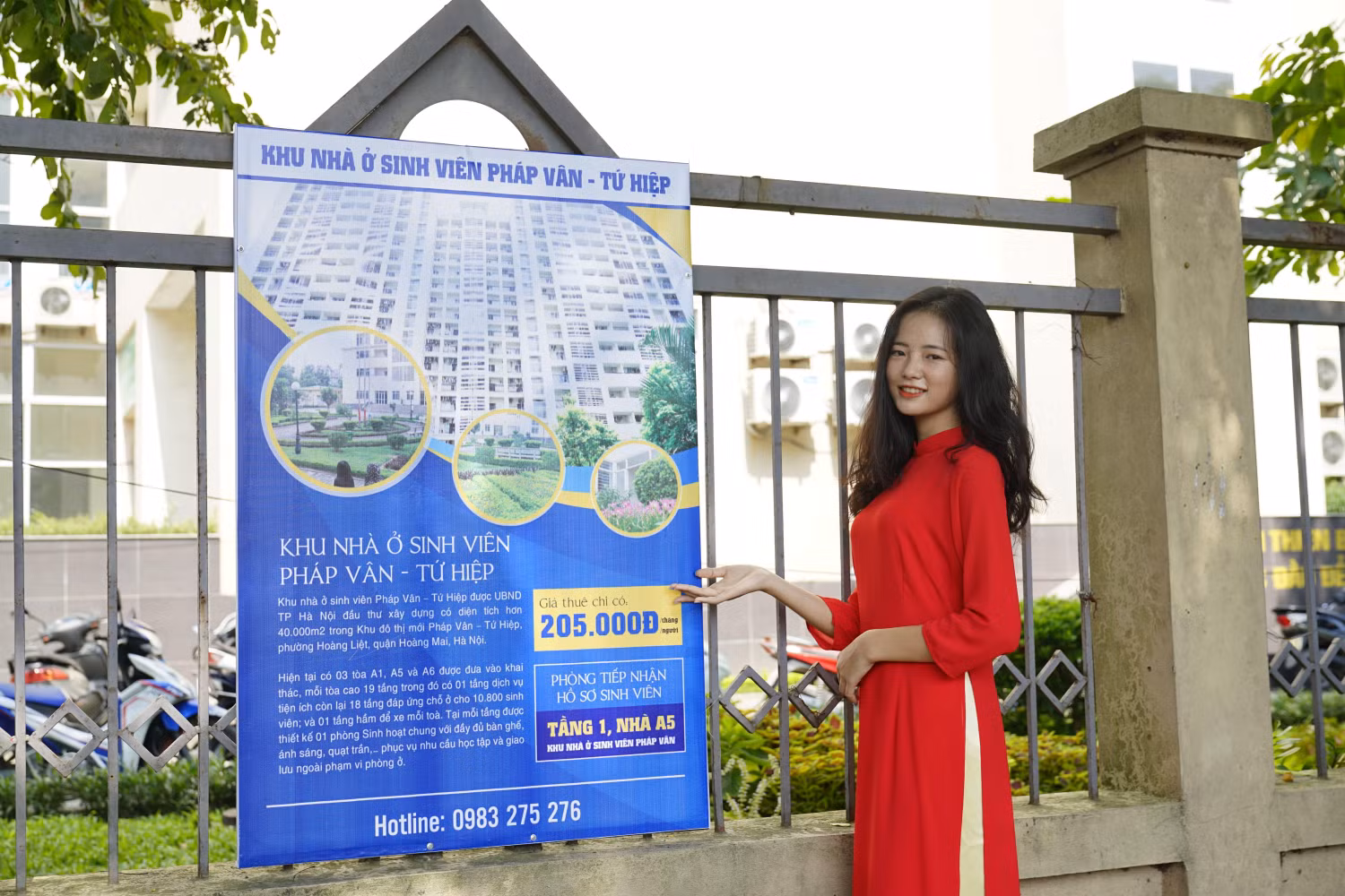 Ký túc xá Pháp Vân - Tứ Hiệp có giá thuê trọ chỉ 205.000 đồng/tháng theo quy định Nhà nước. Ký túc xá Pháp Vân - Tứ Hiệp có giá thuê trọ chỉ 205.000 đồng/tháng theo quy định Nhà nước.
