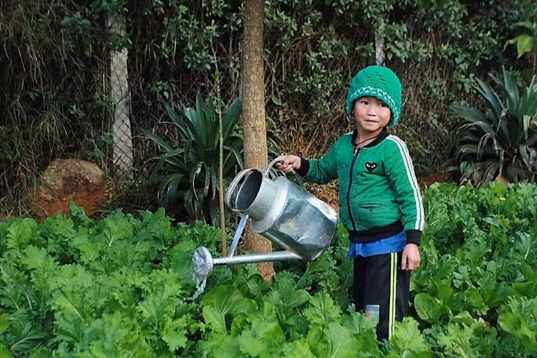 Nhà trường giáo dục cả kỹ năng sống cho học sinh (Ảnh:V.N)