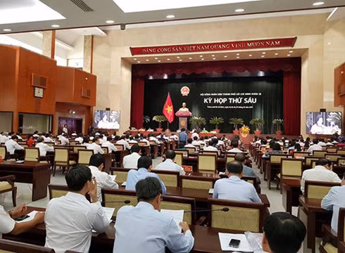 Một kỳ họp của Hội đồng Nhân dân Thành phố Hồ Chí Minh, khóa IX đã diễn ra (ảnh: P.L) Một kỳ họp của Hội đồng Nhân dân Thành phố Hồ Chí Minh, khóa IX đã diễn ra (ảnh: P.L)
