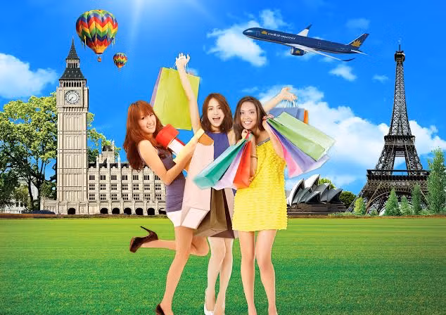 "Mua sắm thỏa thích, tích thêm dặm bay" với thẻ tín dụng quốc tế Vietnam Airlines Techcombank Visa. "Mua sắm thỏa thích, tích thêm dặm bay" với thẻ tín dụng quốc tế Vietnam Airlines Techcombank Visa.