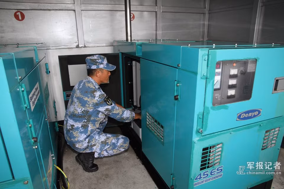 Quân Trung Quốc trang bị máy phát điện cho lực lượng chốt giữ trái phép trên Đá Ga Ven