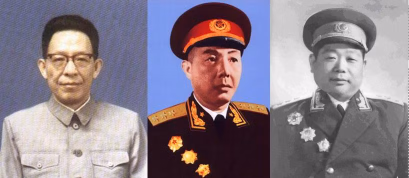 Từ trái qua: Trương Xuân Kiều, Tô Chấn Hoa, Trần Tích Liên