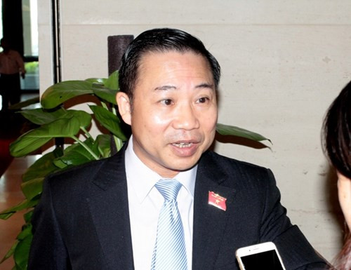 Đại biểu Quốc hội Lưu Bình Nhưỡng. Ảnh của Trinh Phúc.